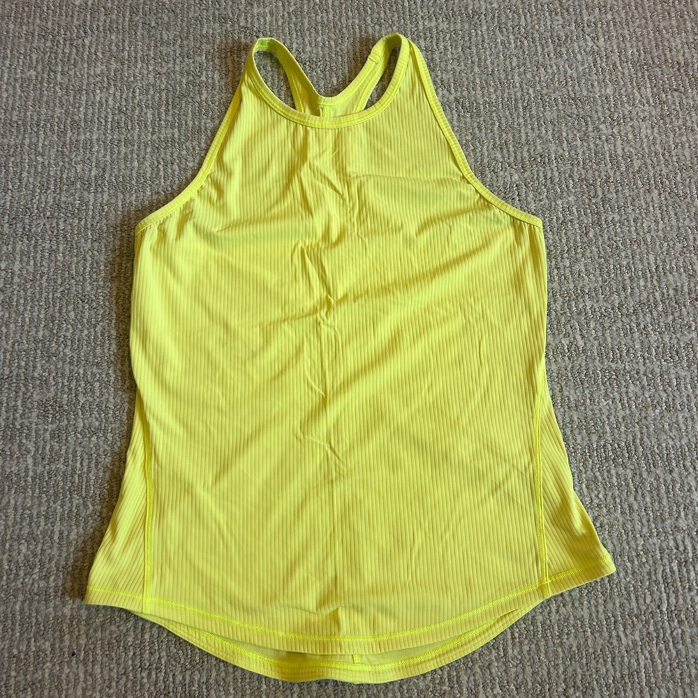 Lululemon base pace ribbed tank top